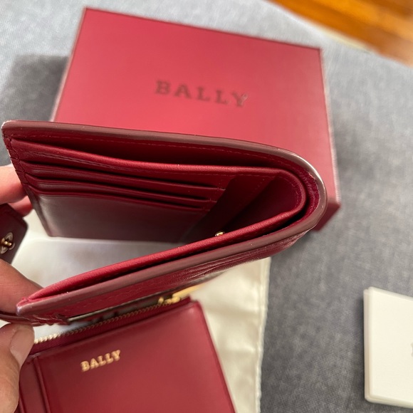 BALLY Small Rosso Wallet - Picture 6 of 8